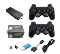 Bastone da gioco retrò con 2 controller wireless per TV HDMI, mini console di gioco compatibile con la maggior parte dei giochi classici degli anni '80 e '90, ottimo regalo per adulti e ragazzi