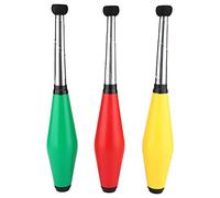 Bastone da Giocoliere per Bambini da 3 Pezzi, Mazze da Giocoliere Robuste E Durevoli, Migliora L'Esercizio Della Memoria Aggiungi Il Tuo Fascino Bastoncini da Giocoliere, per Oggetti di Scena da Circo