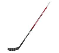 Bastone da hockey in materiale composito CCM JetSpeed FT9 PRO RED Junior 28 + 1/4 mano destra in basso, flex 50