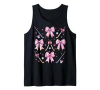 Bastone da hockey su prato ragazza Coquette Bow Pink Mom Canotta