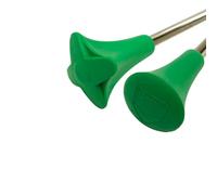 Bastone da Majorette per Twirling (Verde, 69cm)