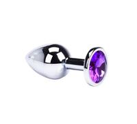 Bastone da massaggio portatile curvo in acciaio inossidabile da uomo 3Size, progettato specificamente for le donne, può essere utilizzato for la stimolazione dei punti terapeutici(Purple,Size S 28mm)