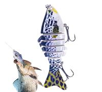 Bastone da nuoto per la pesca al basso, urra pesca esche da nuoto, Laupre jigging pesca con esca di nuoto realistico, Professionisti Strumento di pesca con pesce persico salato d'acqua do