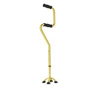 Bastone da passeggio, bastoncino da passeggio/stampelle in lega leggera in lega di alluminio canne da passeggio con manico di spugna 5 livelli di altezza regolabili per uomini anziani o donne con la
