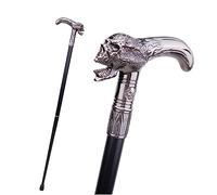 Bastone da passeggio con teschio, 91,4 cm, per uomini e donne, bastone da passeggio vintage, per uso quotidiano
