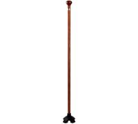 Bastone da passeggio di alta qualità con manico rotondo, bastone in palissandro fatto a mano for uomo, antiscivolo e leggero(B,90Cm(Use Height 166 175Cm))