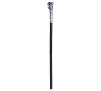 Bastone da passeggio in canna serpente, Silver snake head | Re Scettro Cane Bastone in stile egiziano per imperatori Puntelli per costumi cosplay Halloween