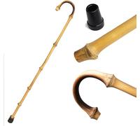 Bastone da passeggio in legno di bambù per anziani, canne robuste per uomini e donne, ideale per padri e madri