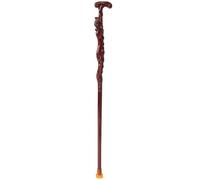 Bastone da Passeggio Intagliato A Forma di Nuvola Fortunata per Donna, in Legno Lucidato A Mano, Regalo, capacità di Carico 150 Kg/330,7 Libbre(93cm(Use Height 175-185cm))