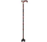 Bastone da passeggio leggero e antiscivolo for uomo, disponibili 2 tipi di cuscinetti for i piedi(B,90Cm(Use Height 166 175Cm))