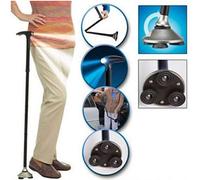 BASTONE DA PASSEGGIO MAGIC CANE TRUSTY E TRAKKING PIEGHEVOLE CON TORCIA LED