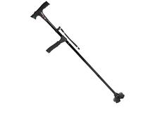 Bastone da passeggio per anziani, in alluminio, sottile, quadrilatero con LED luminoso e allarme acustico di crisi, aiuto al movimento contro il bastone antiscivolo