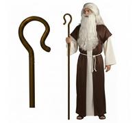 Bastone da passeggio per bastoni da passeggio, accessorio per costume da presepe, 150 cm