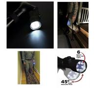 BASTONE DA PASSEGGIO pieghevole con LUCI LED APPOGGIO SICURO ANZIANI estendibile