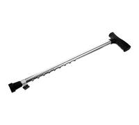 Bastone da Passeggio Staccabile Regolabile in Acciaio Inox | Antiscivolo e Robusto, Abs e Acciaio Inox, per Anziani e Feriti, Bastoncino da Trekking Portatile