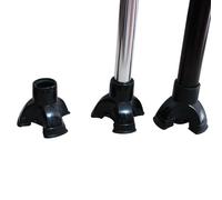 Bastone da passeggio, stampella, appoggio in gomma resistente, estremitÃ inferiore 19 mm