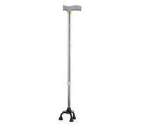 Bastone da Passeggio Stampelle per Anziani Tre Piedi Canna Antiscivolo Telescopica Regolabile in Altezza Stampelle per Uso Domestico,Bianca It's so kind of you