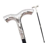 Bastone da Passeggio Vichingo Mjolnir - Ausilio per la Mobilità Ispirato al Dio Norreno Thor Hammer, Supporto Robusto e Unico per Guerrieri Anziani