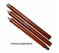 Bastone da passeggio vintage in legno ottone 3 pieghe solo per manico in cann...