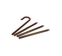 Bastone Da Pastore Marrone Joseph Curvo Natale Presepe Costume Prop