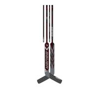 Bastone da portiere di hockey in materiale composito Bauer Supreme M50PRO Maroon Senior 24 pollici, L (Regular)