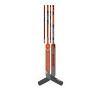 Bastone da portiere di hockey in materiale composito Bauer Supreme M50PRO Orange Senior 24 pollici, L (Regular)