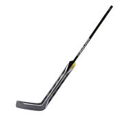 Bastone da portiere di hockey in materiale composito Bauer Supreme SHADOW Silver/Black Senior 25 pollici, R (Full-right)