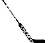 Bastone da portiere di hockey in materiale composito CCM Eflex White/Black Youth 20 pollici, L (Regular)