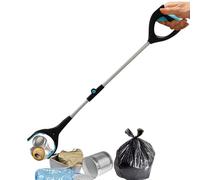 Bastone da raccolta - Raccogliere rifiuti | Supporto pieghevole con LED | Strumento resistente per anziani e disabili, per la casa, l'esterno, i vestiti, il balcone delle donne.