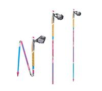 TSL Outdoor - Bastoncini trail - Trail C4 Cork Cross Flamingo Sht - Taglia 110 cm - Rosa