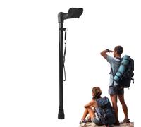 Bastone Da Trekking - Ergonomico Retrattile In Lega Antiscivolo,Bastone da Passeggio in Lega Dalla Stabilità Sicura - Per Montagna, Sentieri, Arrampicata, Zaino, Uomini, Donne, Anziani ed Esploratori