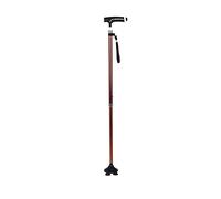 Bastone da trekking retrattile in lega di alluminio, bastone in plastica Big Foot