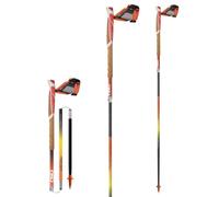 Bastone da trekking TSL Trail Carbon 4 Cork Cross (x2) Orange 105 cm