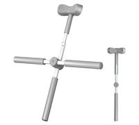 Bastone da yoga a croce, per allineamento della parte superiore del corpo, bastone da allenamento per yoga, per casa, palestra, bodybuilding, fitness, allenamento dopo lo sport