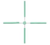 Bastone Da Yoga - ABS, Tassello Per Esercizi Di Allenamento, Potenziamento Delle Prestazioni Antiscivolo | Bastone Per La Correzione Della Postura, Barra Per Lo Stretching Per Yoga, Pilates, Allenamen