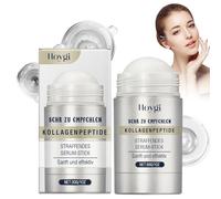 Bastone del siero rassodante del peptide del collagene, crema antirughe per il viso e il collo, bastone di cura facciale del collo del collagene, pelle rassodante e idratante (30g)