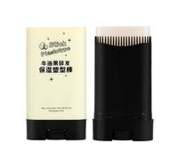 Bastone di cera per capelli, 20 g, balsamo naturale per acconciature a lunga durata, per ragazze, signore, uso post doccia, viaggi, shopping, zaino in spalla, sport all'aria aperta