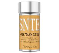 Bastone di Cera per Capelli, Bastone di Cera per Capelli Parrucche Bordo Controllo Slick Stick per Capelli Non Grassa Styling Capelli Pomata Stick per Flyaways Bordo Frizz Capelli - 75 g