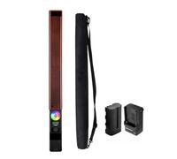 Bastone di ghiaccio portatile con luce video a LED RGB 3200K 5500K Tocco bicolore Regolazione dell'illuminazione di riempimento della foto Per la fotografia in studio(3200-5500K Kit-2)