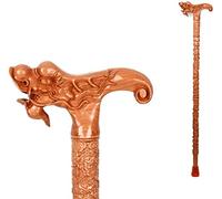 Bastone di legno bastone da passeggio fisso in legno, sfere di legno massiccio, camminatore in mogano vecchio camminatore, uomini anziani sono disponibili regali per anziani