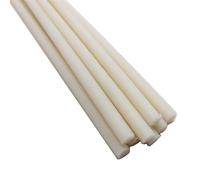 bastone di nylon solido, Barre filettate in plastica di nylon Borchie M4 M5 M6 M8 M10 M12 M16 M20 Dimensioni multiple(M20x2.5,1 meter 50pcs)