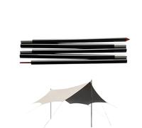 Bastone di ricambio in alluminio resistente, supporto da campeggio per ombrello, amaca, baldacchino, telo da pioggia, telo da esterni, robusto