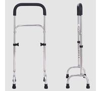 Bastone di sostegno regolabile in altezza, per anziani, disabili e donne incinte, supporto per la mobilità per casa, letto, WC e divano