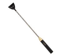 Bastone Elettrico BDSM con 200 G Scariche, Materiale Pelle Sintetica, Capoverso Metallo, Manico Impermeabile, Strumento Sicuro per Giochi di Ruoli e Stimolazione Sensoriale Lungo