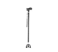 Bastone for anziani con frattura a tre gambe for Leggero antiscivolo Multifunzionale luce(Black)