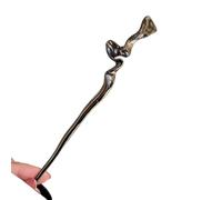 Bastone for capelli, forcina for capelli cinese, bacchette for capelli, bacchette for capelli, bastoncini for capelli geometrici attorcigliati irregolari Bacchette for capelli in metallo alla moda For