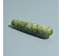 Bastone for massaggio viso occhi Giada Gua Sha Bellezza Bacchetta for agopuntura Pietra curativa naturale Meridiano Raschiatura Terapia dei punti di agopuntura Riflessologia 1 Pz