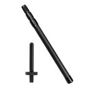 Bastone in carbonio - Asta telescopica corta, | Materiale leggero e portatile in fibra di carbonio per campeggio, escursionismo, all'aperto, tende, capannoni, reti da , installazione