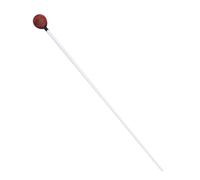 Bastone in Fibra di Vetro con Manico in Mogano, Bacchetta per Direttore D'orchestra, Impugnatura Comoda, Adatta per Spettacoli di Musica Corale (R135L 27,8mm)