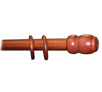 7078 Q.TA' 1 BASTONE LEGNO A STRAPPO D 35 CILIEGIO 240CM S/SUPP.